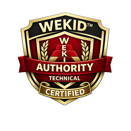 WEKID Authority Technical badge